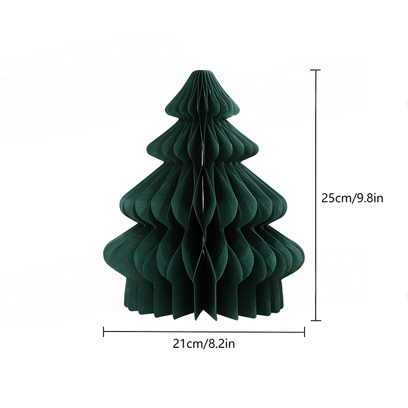 New Honeycomb paper tree ornaments Furniture Dark Green-04.png